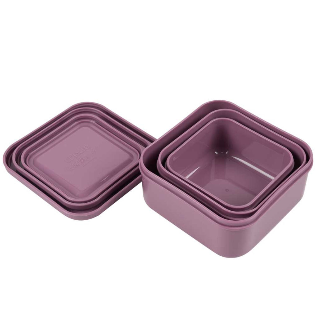 3 cajitas para almuerzo TRIXIE · mrs. peacock