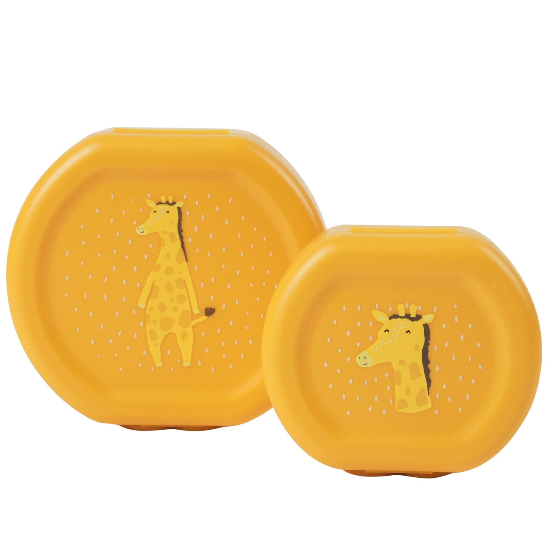 2 fiambreras con clip TRIXIE · mr. giraffe