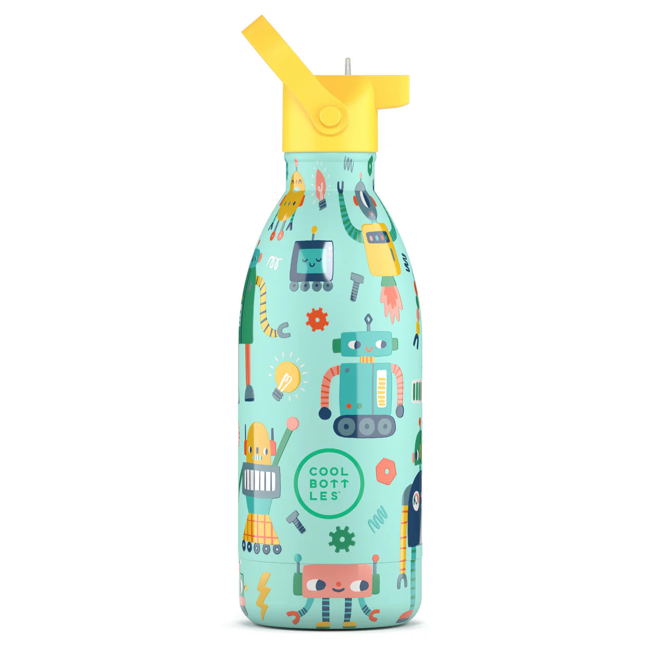 Botella de acero con pajita 500 ml. · short Circuit