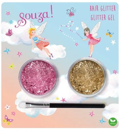 Pack purpurina para el pelo