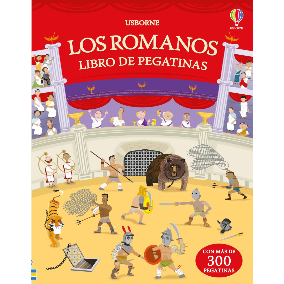 Libro de pegatinas · los romanos