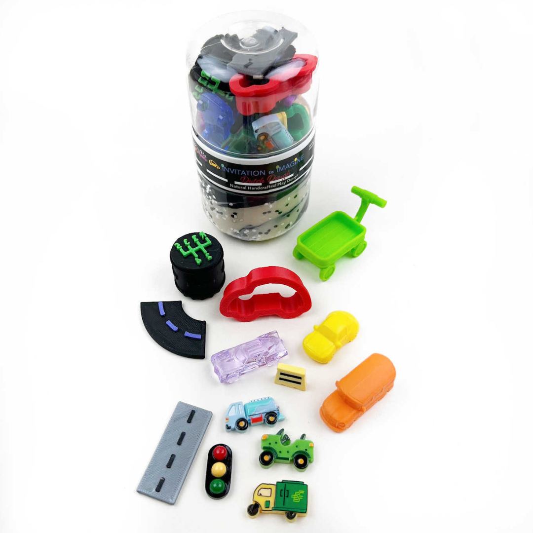 Bote de plastilina 240g. con sello + cortador ¡y sorpresas!