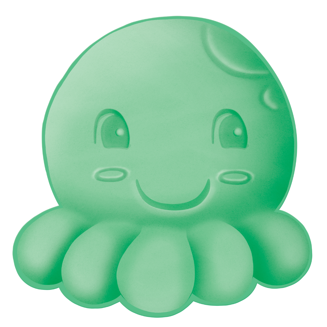 Plastilina flotante para el baño ¡cambia de color!