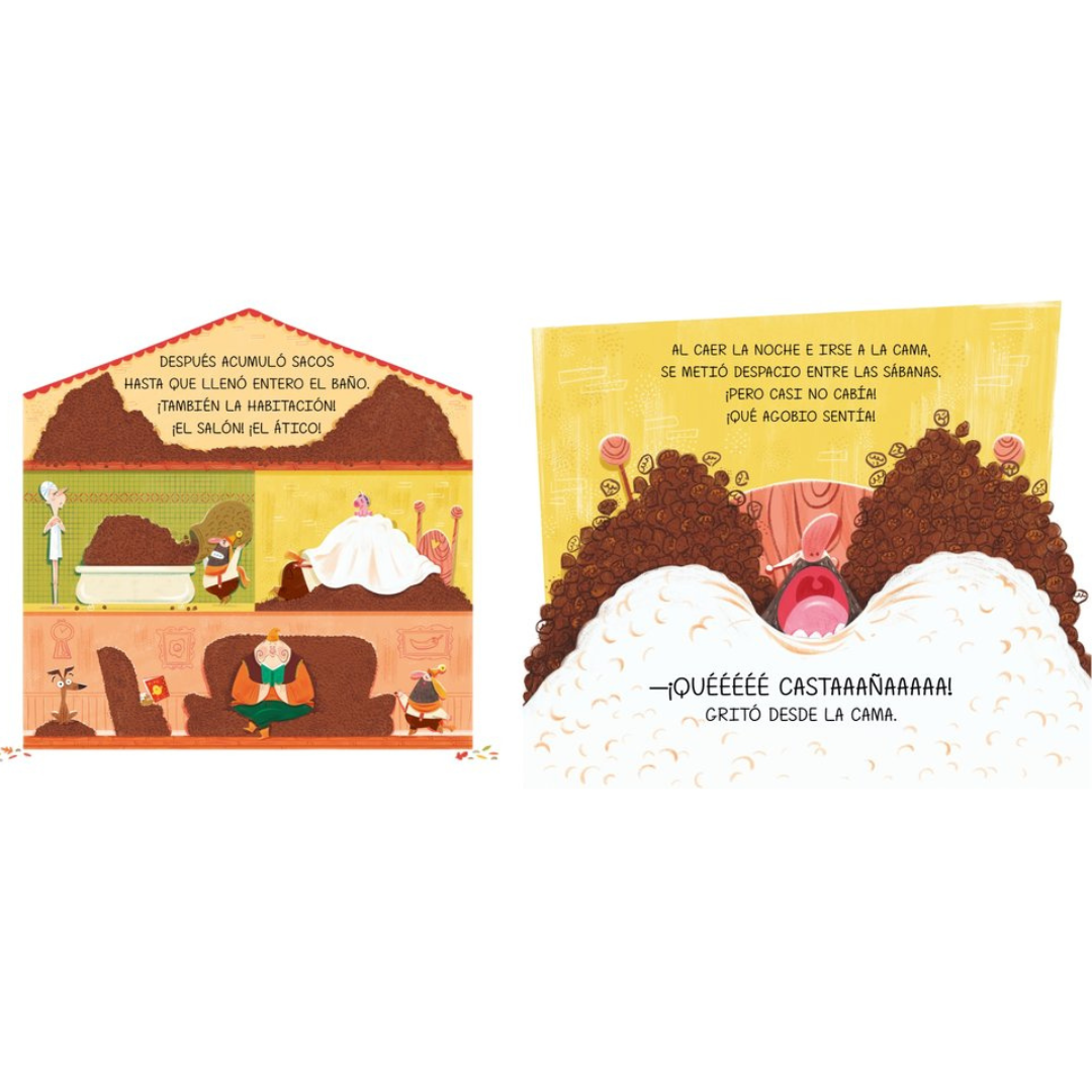 Toma castaña ¡ya casi es Navidad!