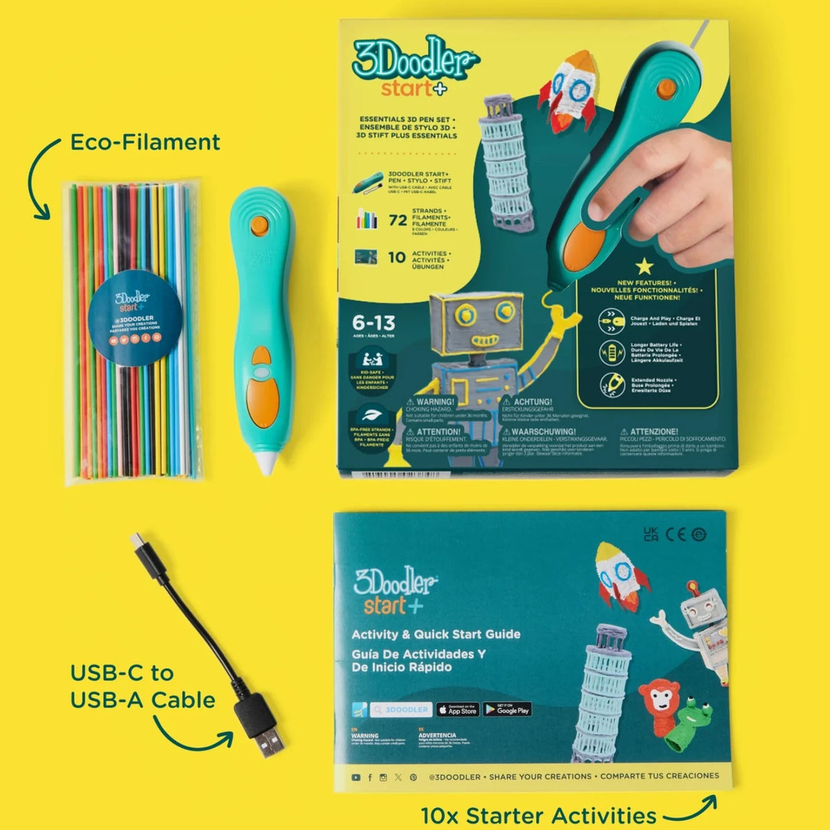 3Doodler Start+ ¡lápiz 3D!
