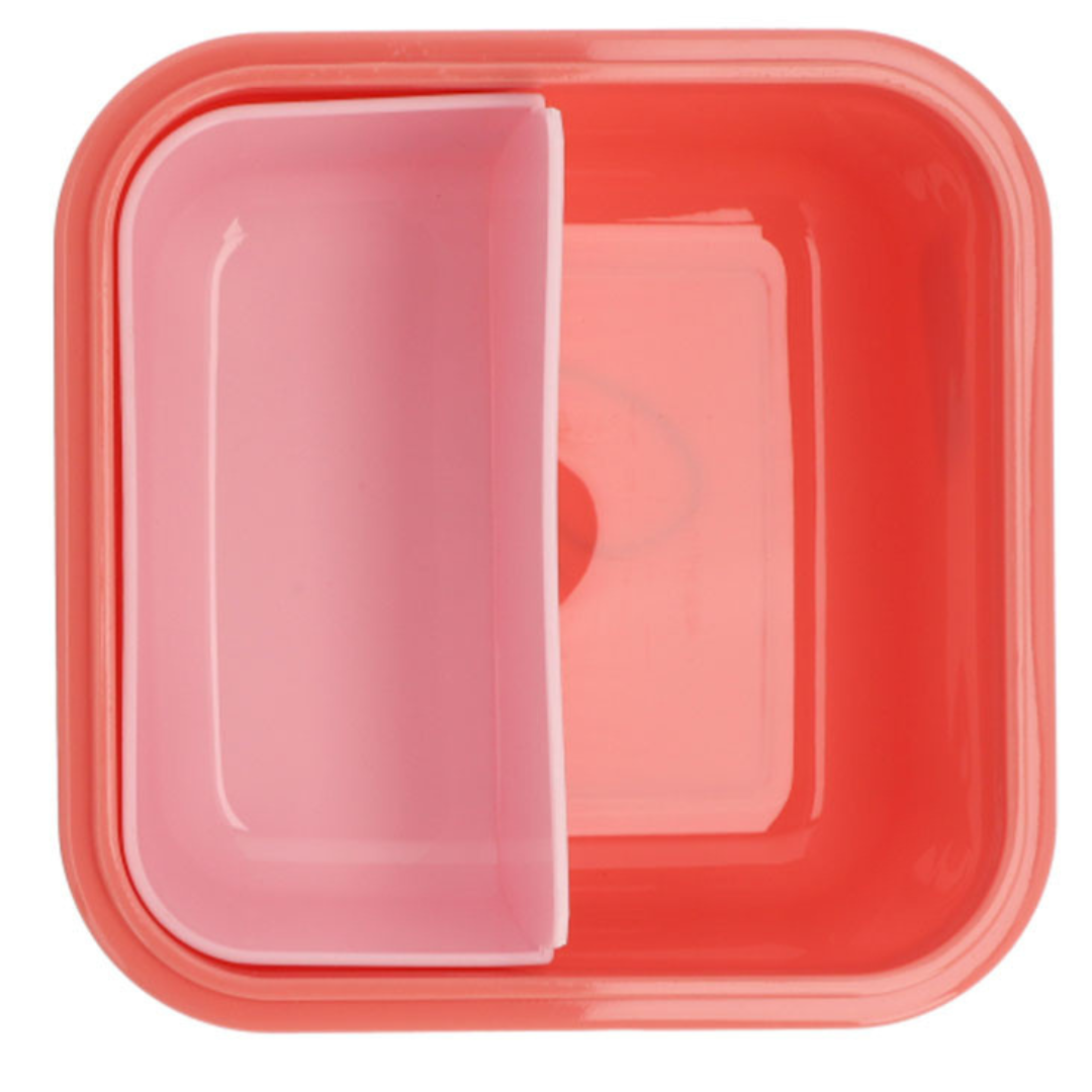 Caja de almuerzo grande stripe MONNËKKA