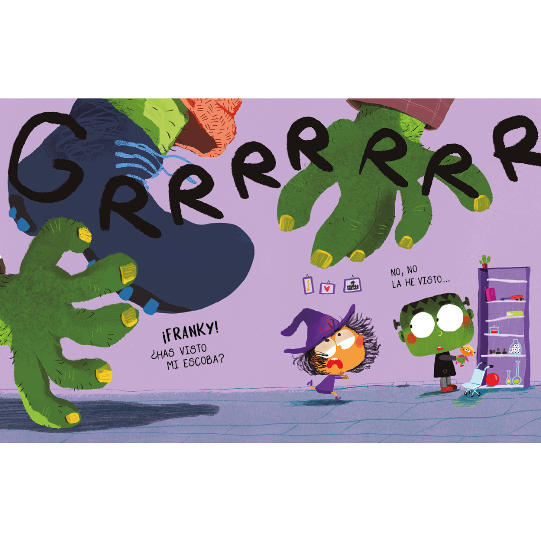 ¿Dónde está mi escoba?