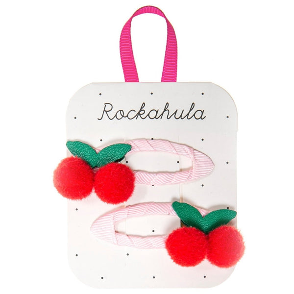 Clips Pelo Rockahula Kids · Sweet Cherry Pom Pom