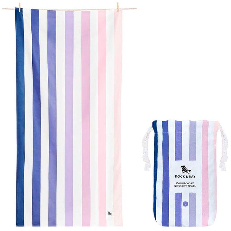 Toalla playa microfibra DOCK & BAY · summer dusk to dawn