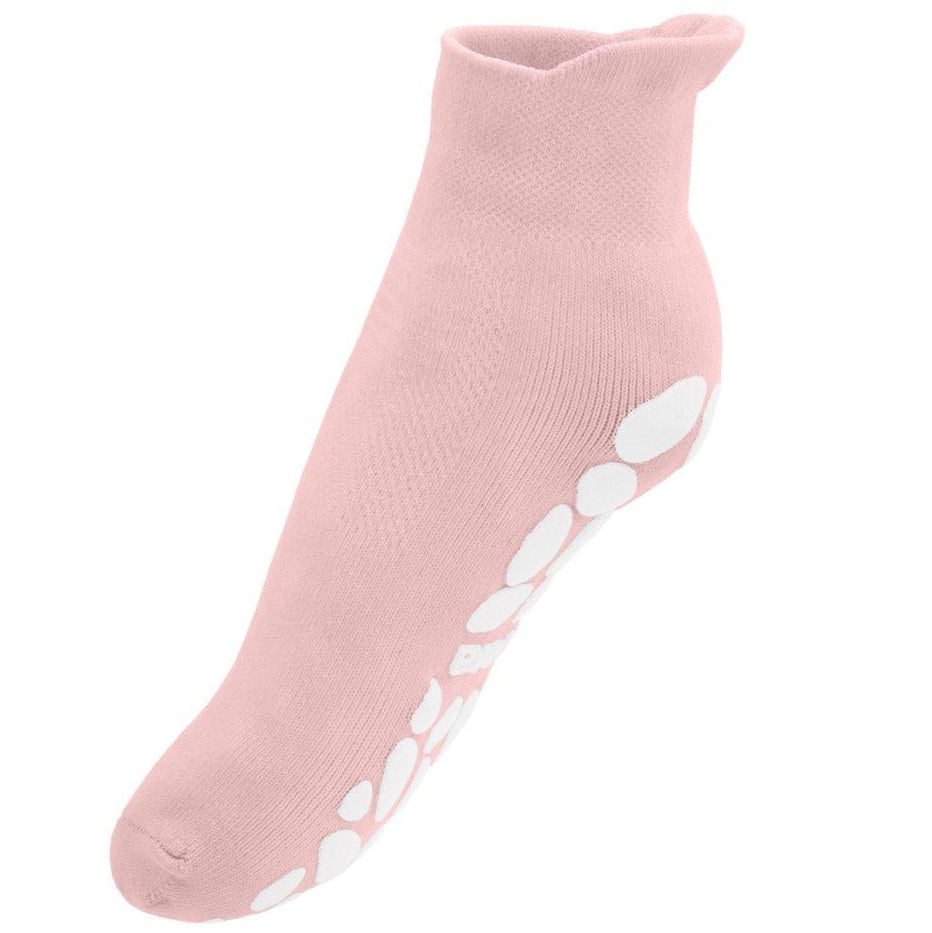 Calcetines antideslizantes para piscina · rosa
