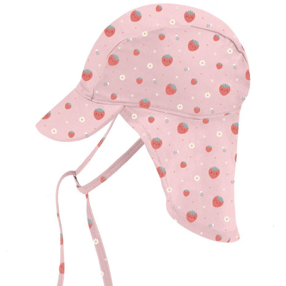 Gorro playa para bebé · strawberries