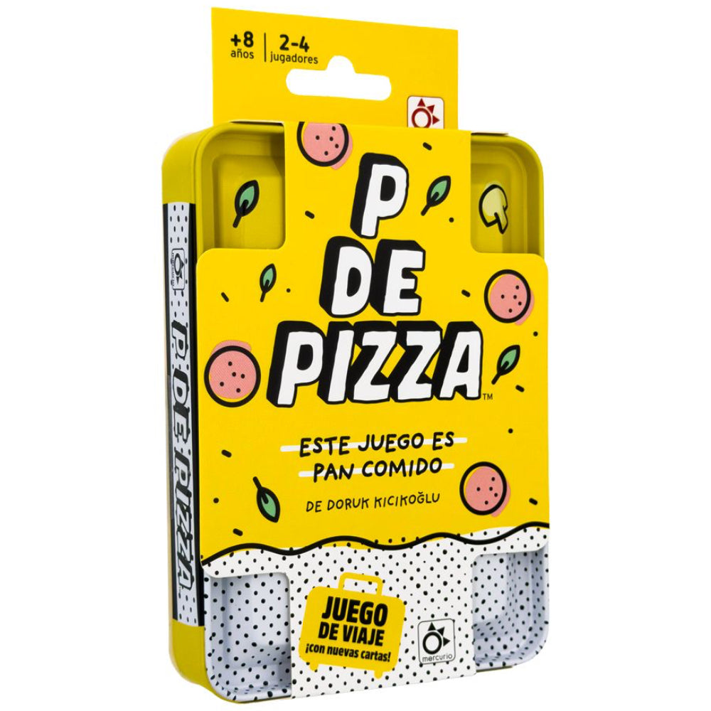 P de pizza ¡formato viaje!