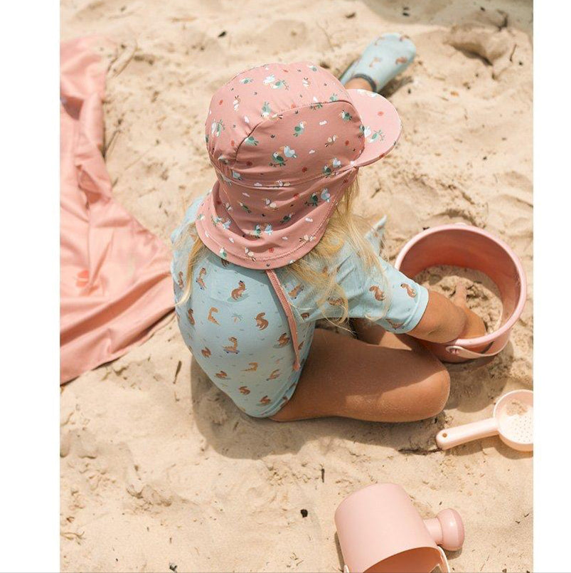 Gorro playa para bebé · toucan