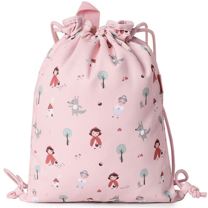 Mochila saco de tela TUTETE personalizable · Little Red