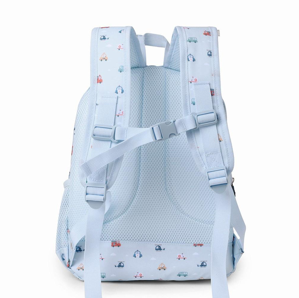 Mochila TUTETE mediana city cars con llavero personalizable
