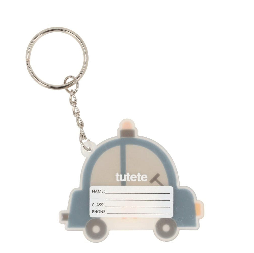 Mochila TUTETE mediana city cars con llavero personalizable