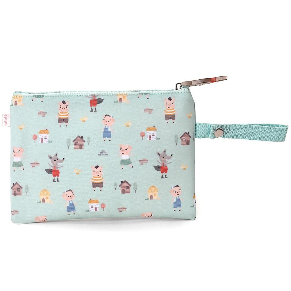 Funda para bocadillo y portasnacks TUTETE · The Three Little Pigs