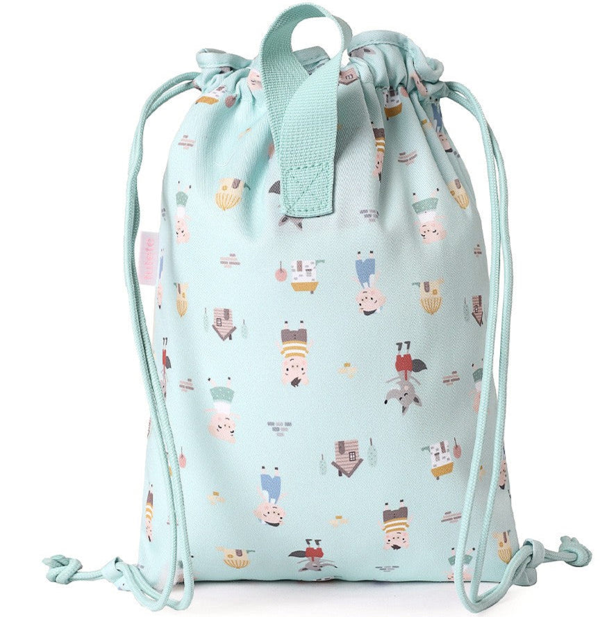 Mochila saco de tela TUTETE personalizable · The Three Little Pigs