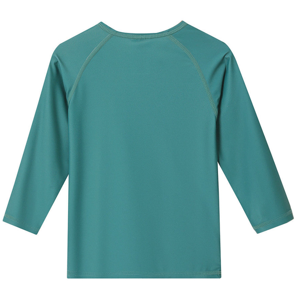 Camiseta protección solar de manga larga MONNËKA · whale teal
