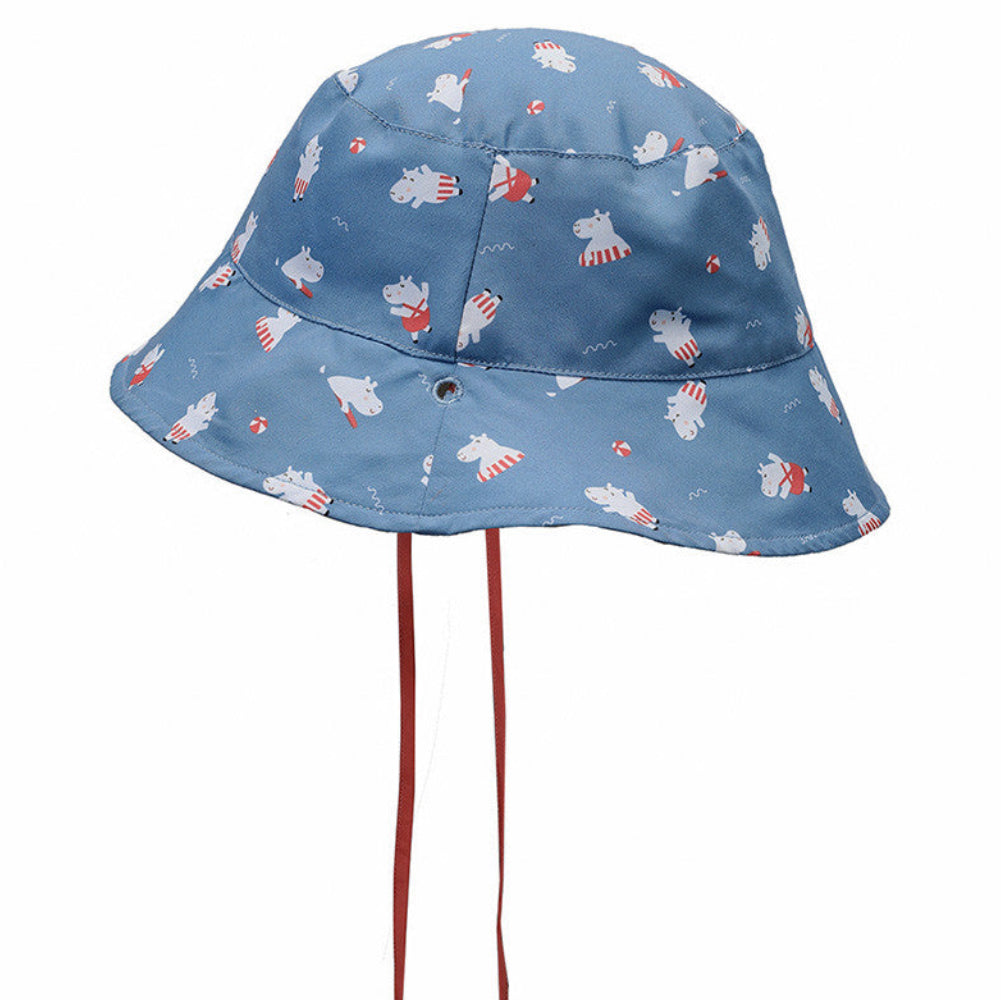 Gorro reversible · hippos