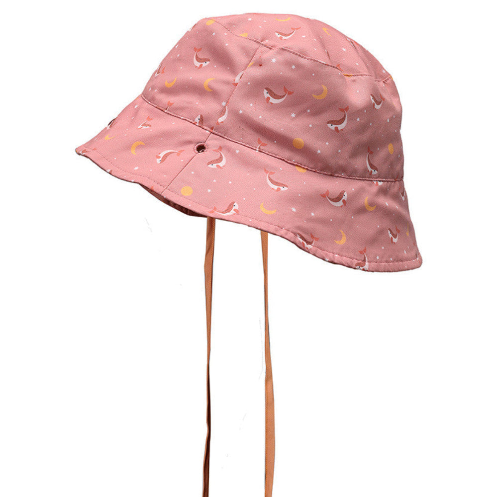Gorro reversible · whale pink