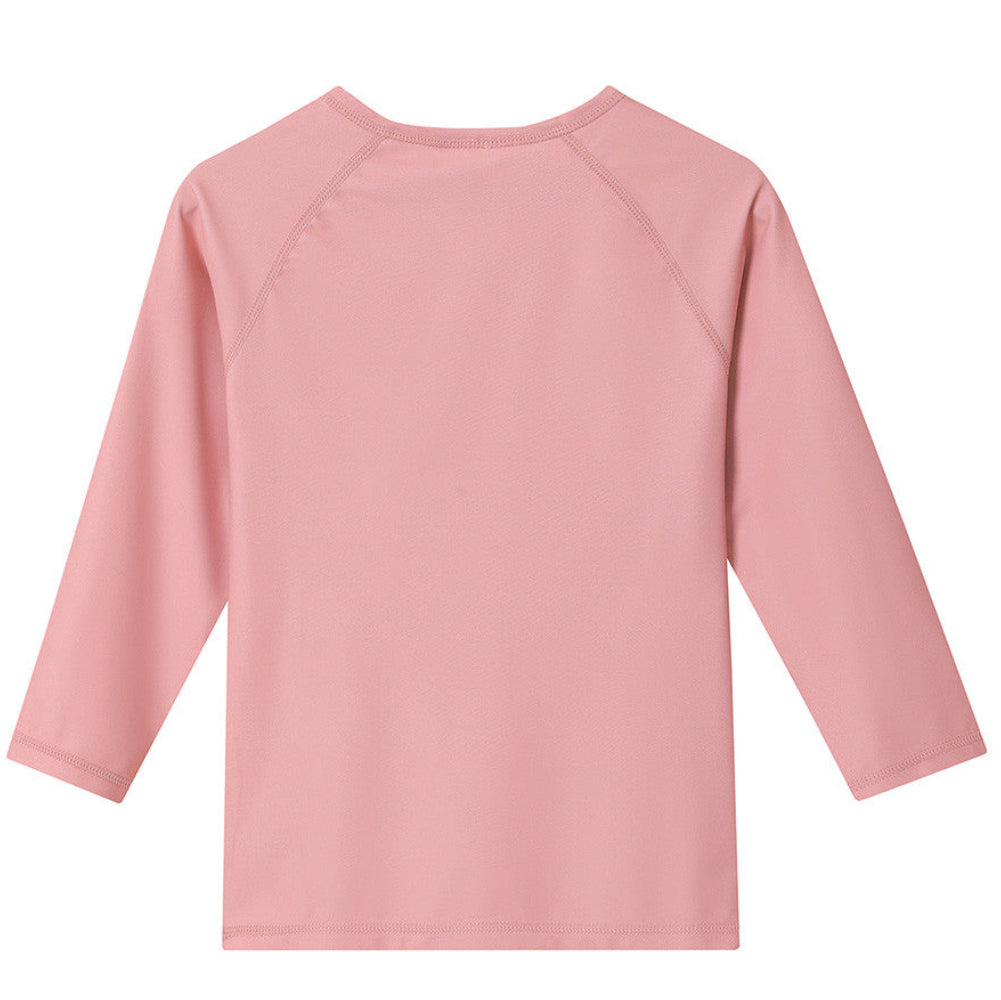 Camiseta protección solar de manga larga MONNËKA · whale pink