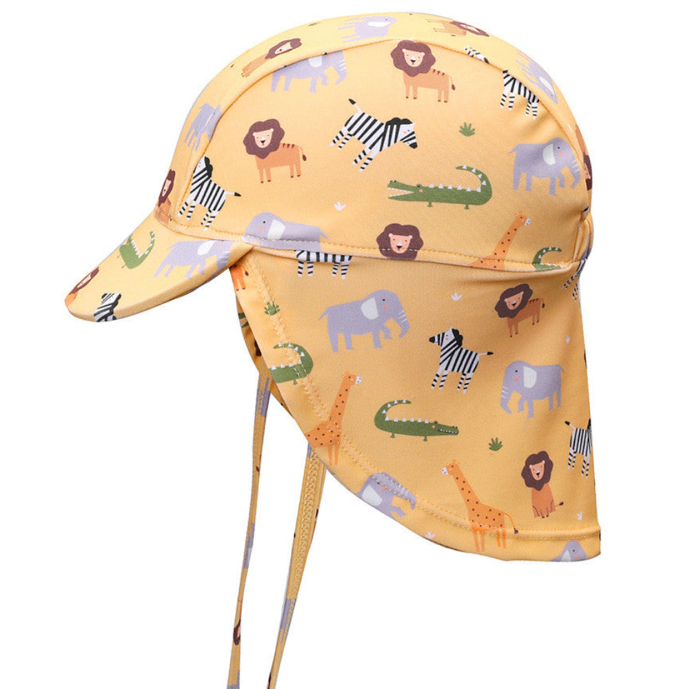 Gorro playa para bebé · wild animals