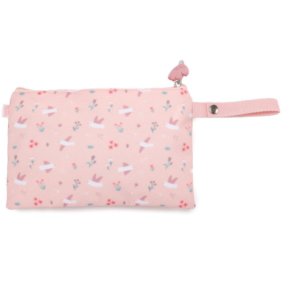 Funda para bocadillo y portasnacks TUTETE · blossom birds