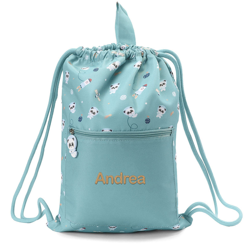 Mochila saco impermeable TUTETE personalizable · pandas in space