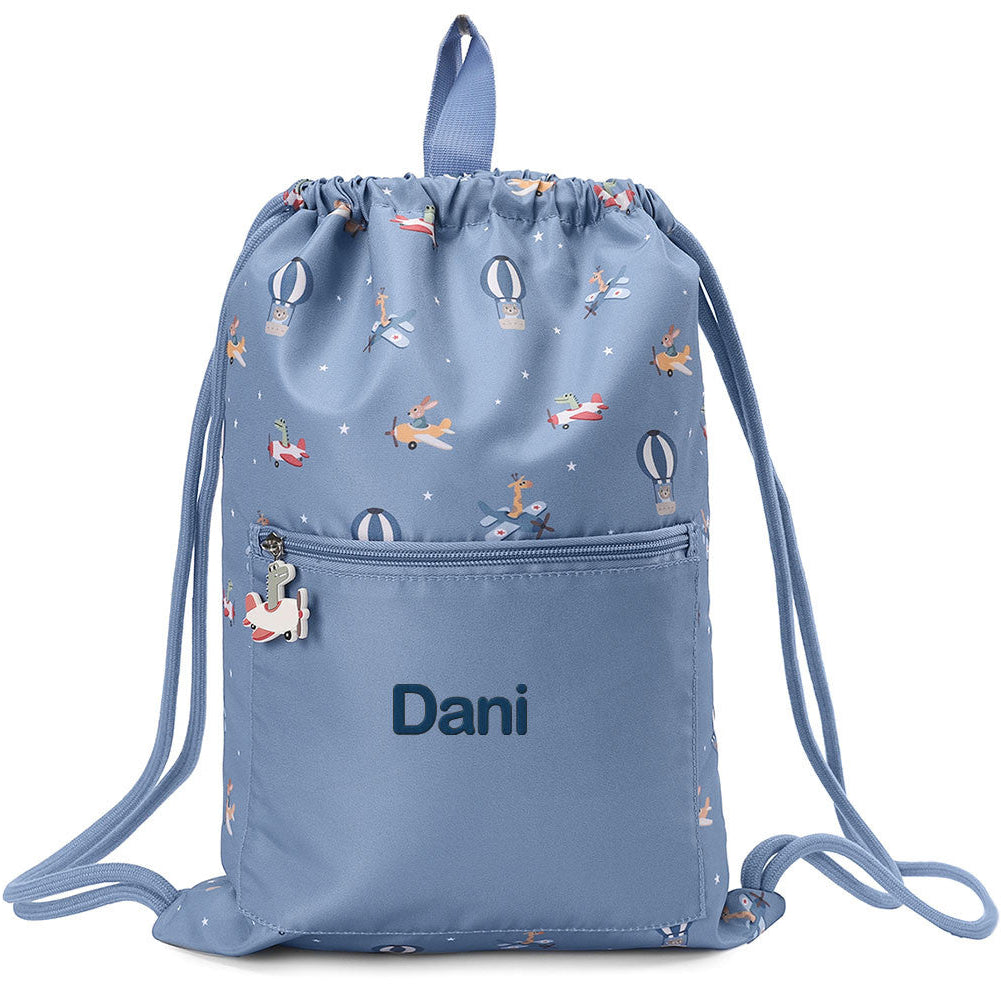 Mochila saco impermeable TUTETE personalizable · planes
