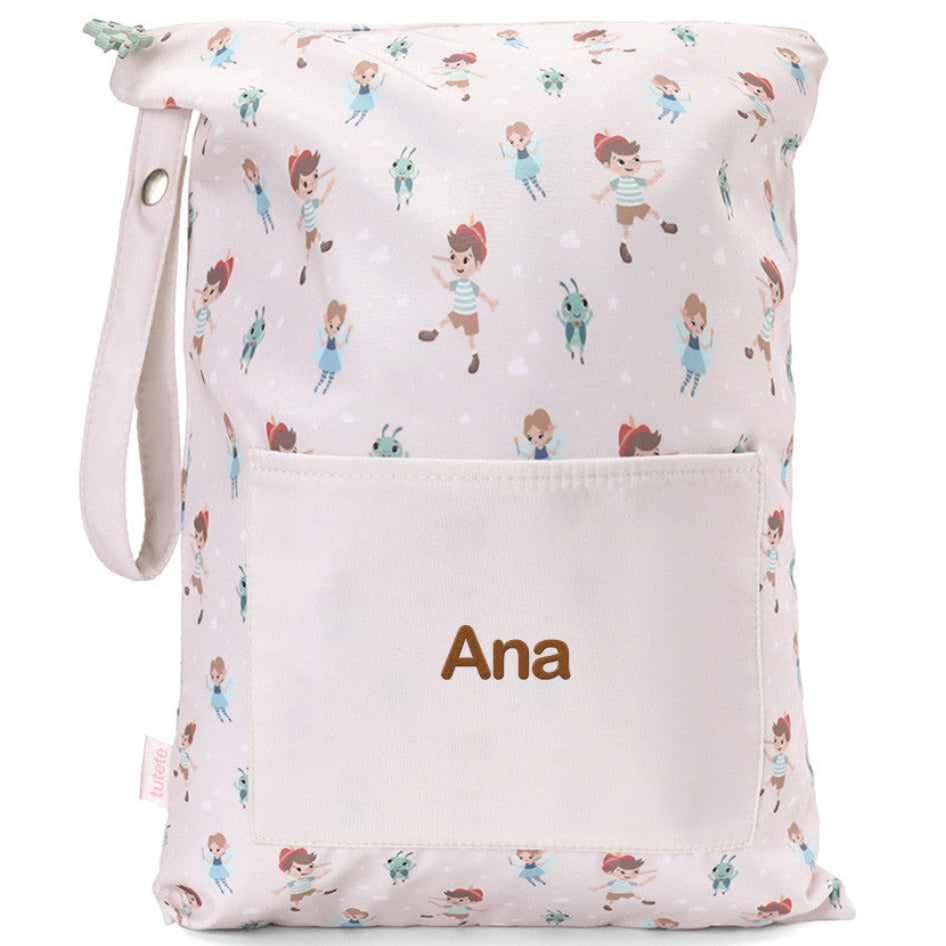 Bolsa impermeable personalizable · the wooden boy