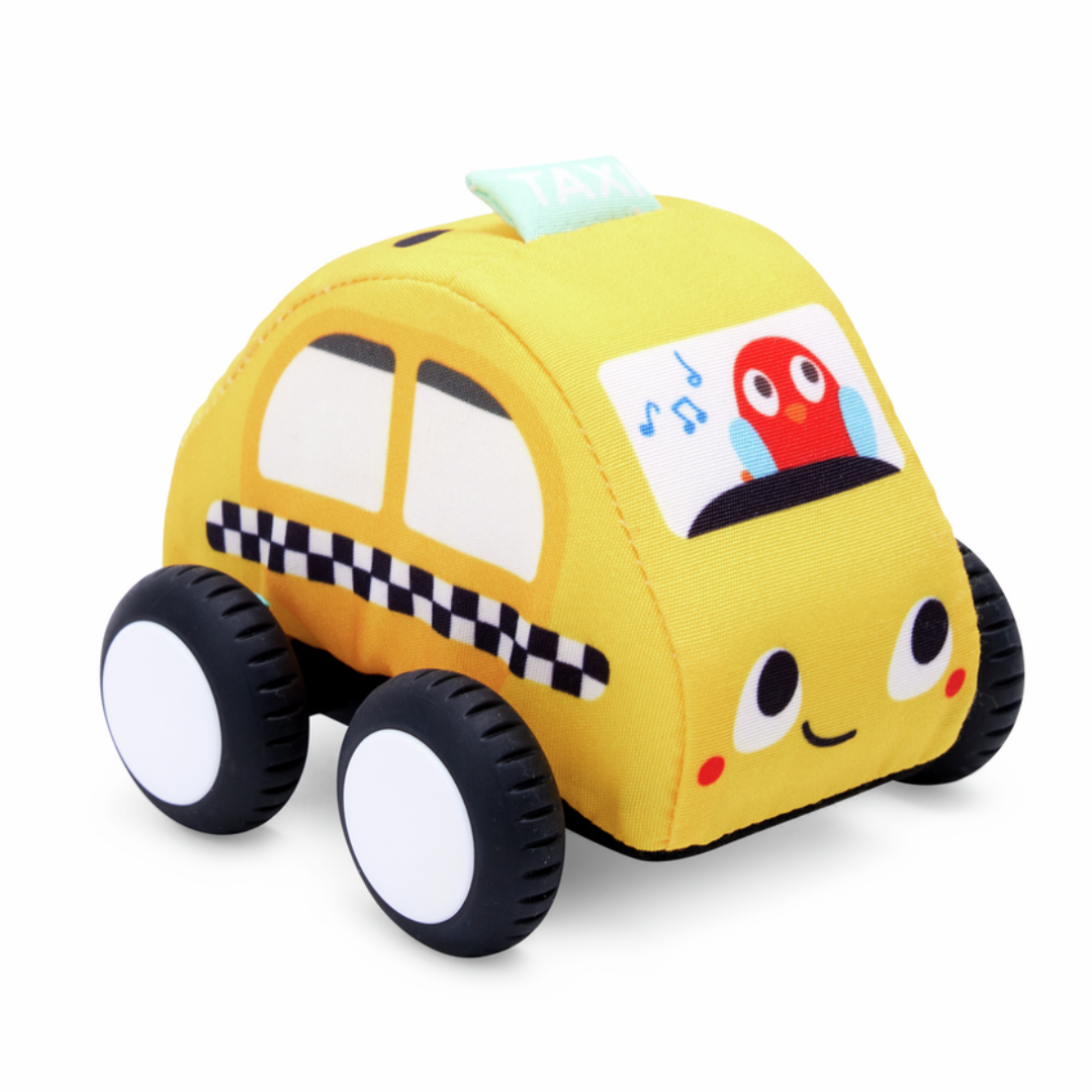 Set de coches de peluche y carretera