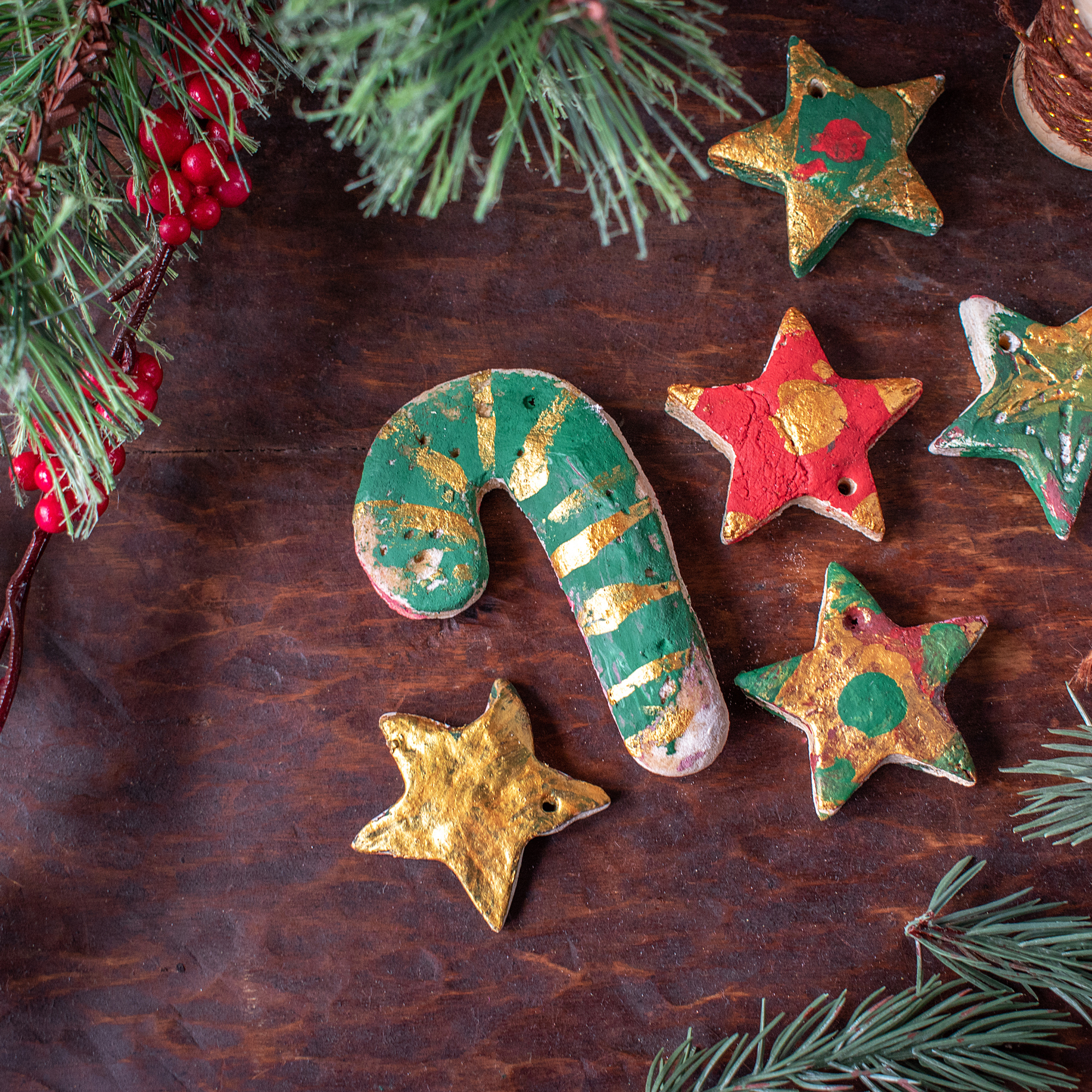 Taller CREA tu ADORNO NAVIDEÑO con PASTA DE SAL · 19 de DICIEMBRE de 2025