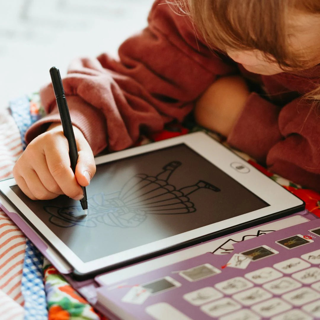 Tableta para dibujar con plantillas KIDYDRAW MINI · princesas