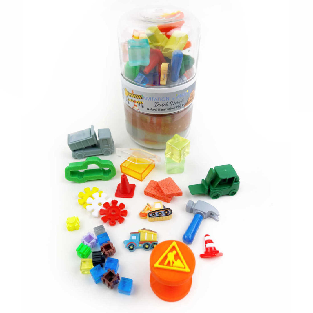 Bote de plastilina 240g. con sello + cortador ¡y sorpresas!