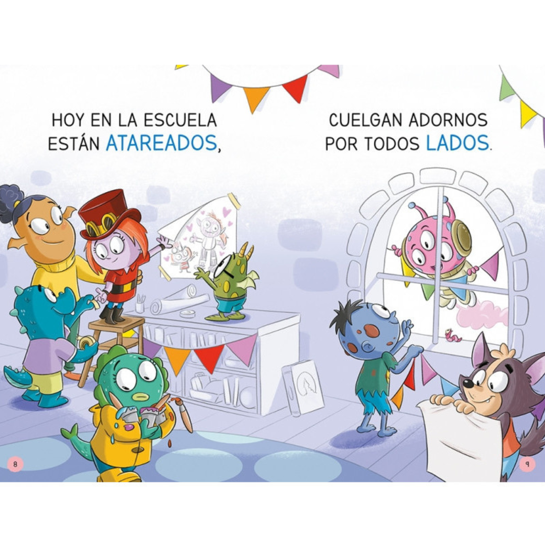 Aprende a leer en la escuela de monstruos 20 · una fiesta que no resta