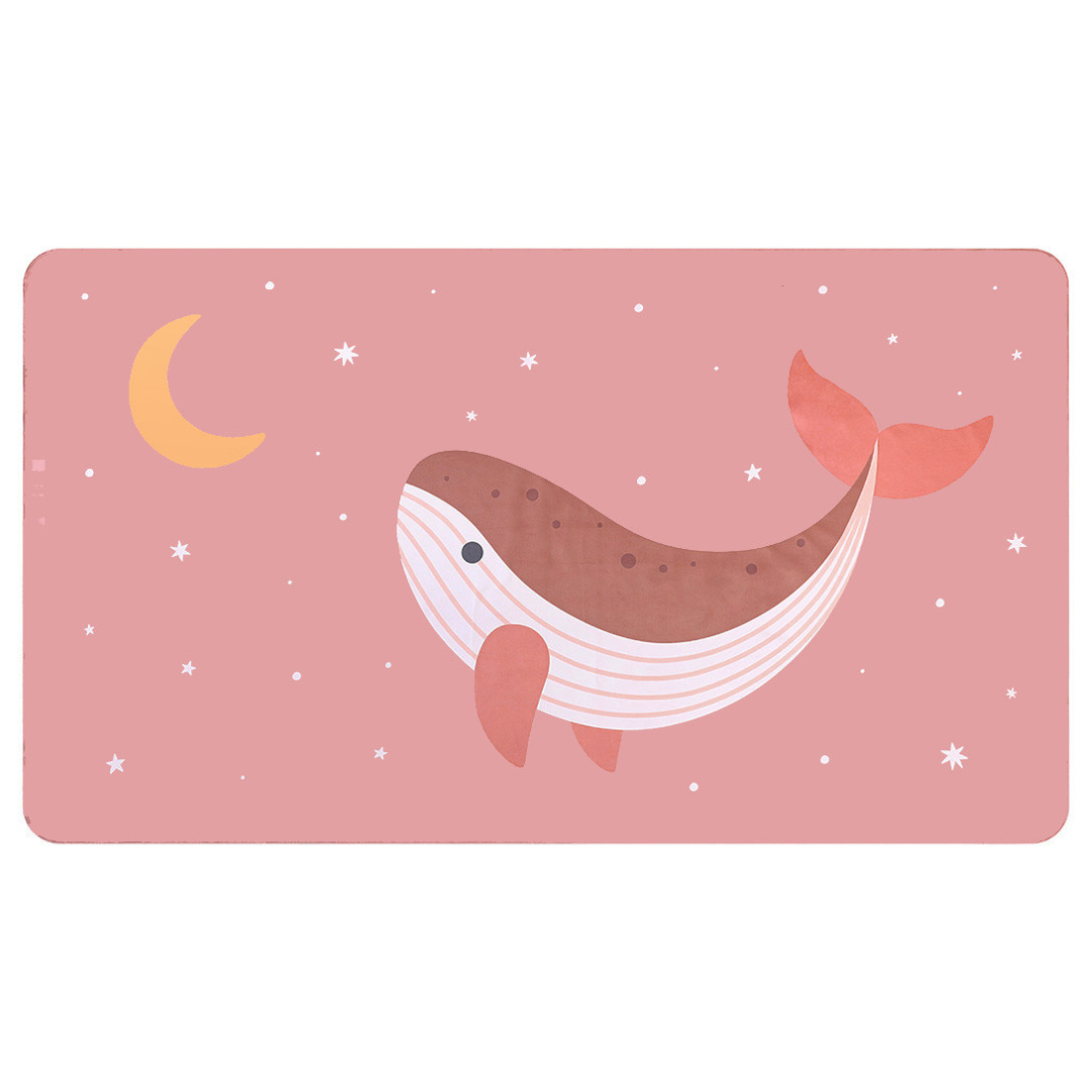 Toalla de playa microfibra MONNËKA · whale pink