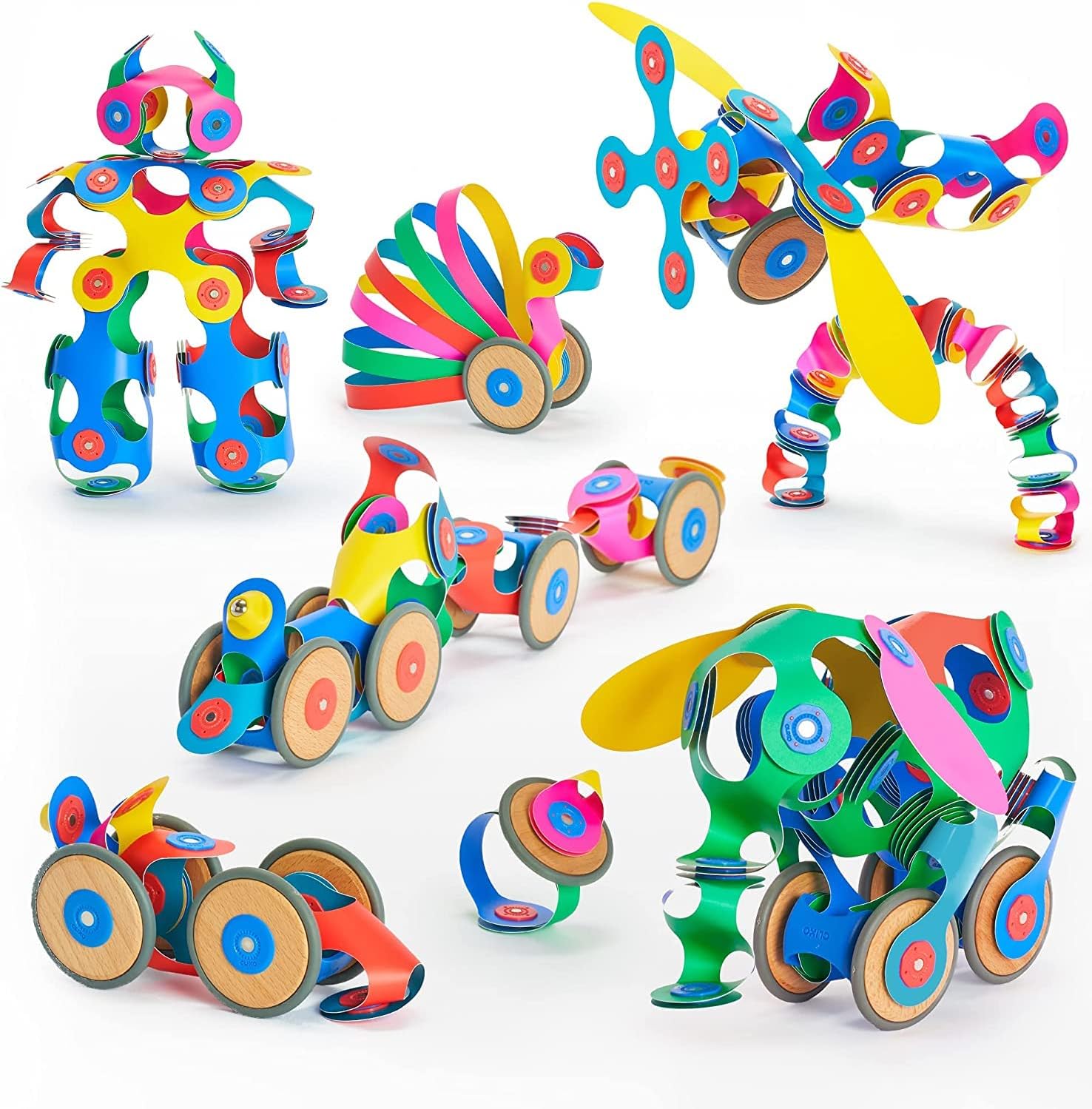 CLIXO súper rainbow pack: 60 piezas