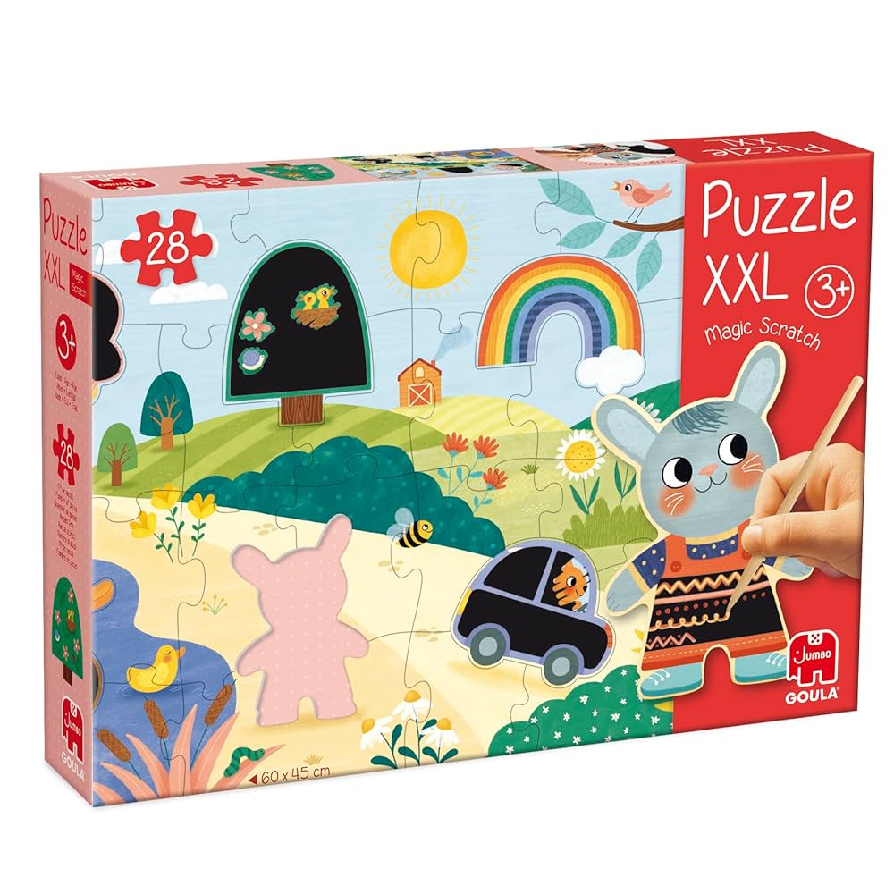 Puzzle XXL magic scratch · 28 piezas