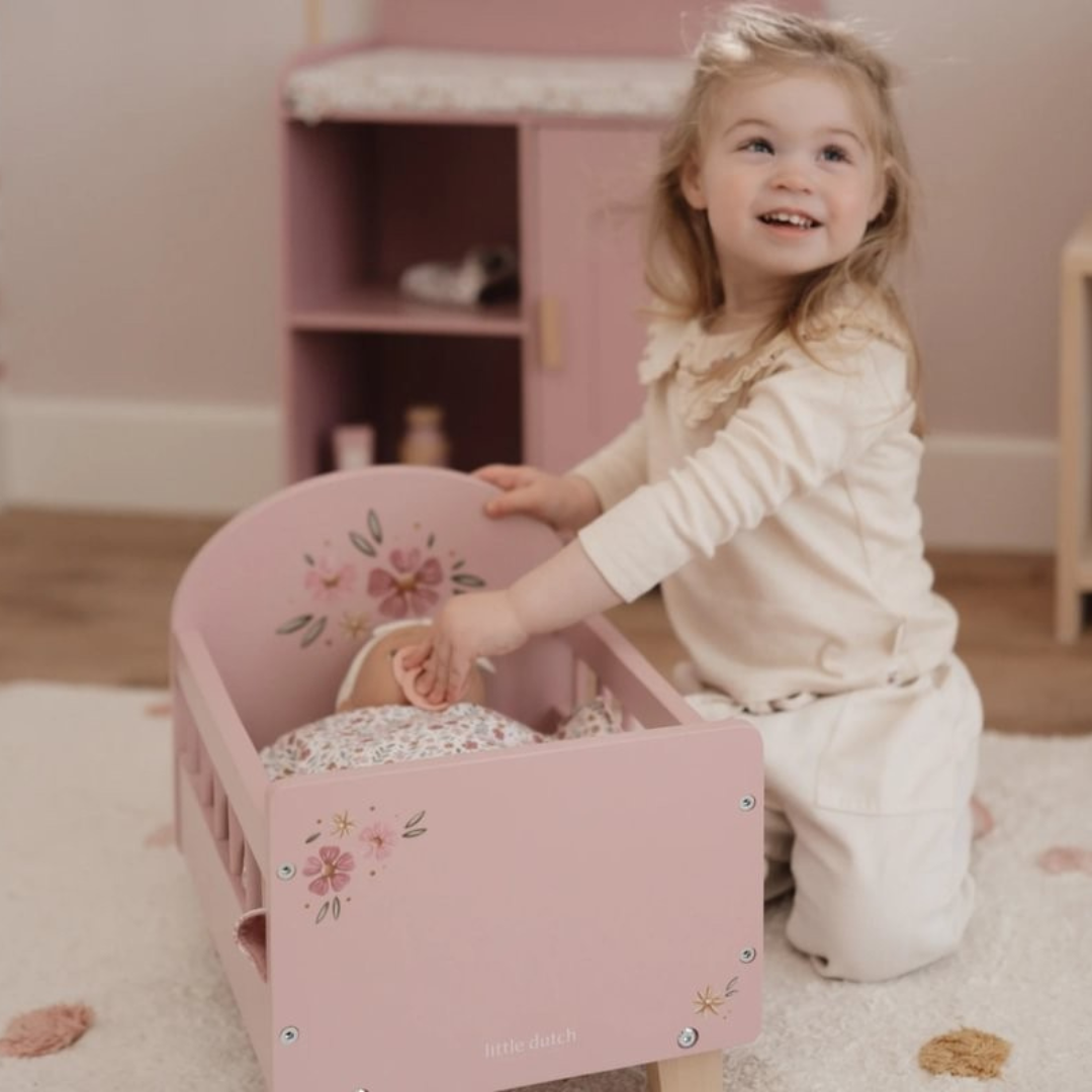 Camita FSC con textil LITTLE DUTCH