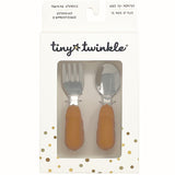 Cuchara y Tenedor Tiny Twinkle · Oso Naranja