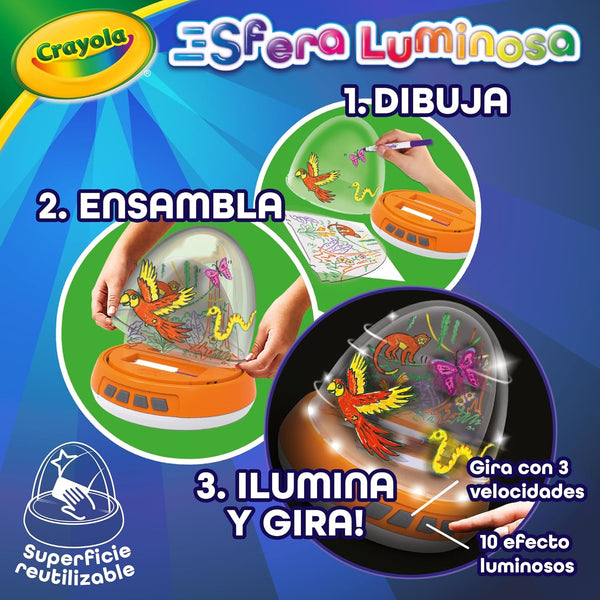 Esfera luminosa ¡mágica!