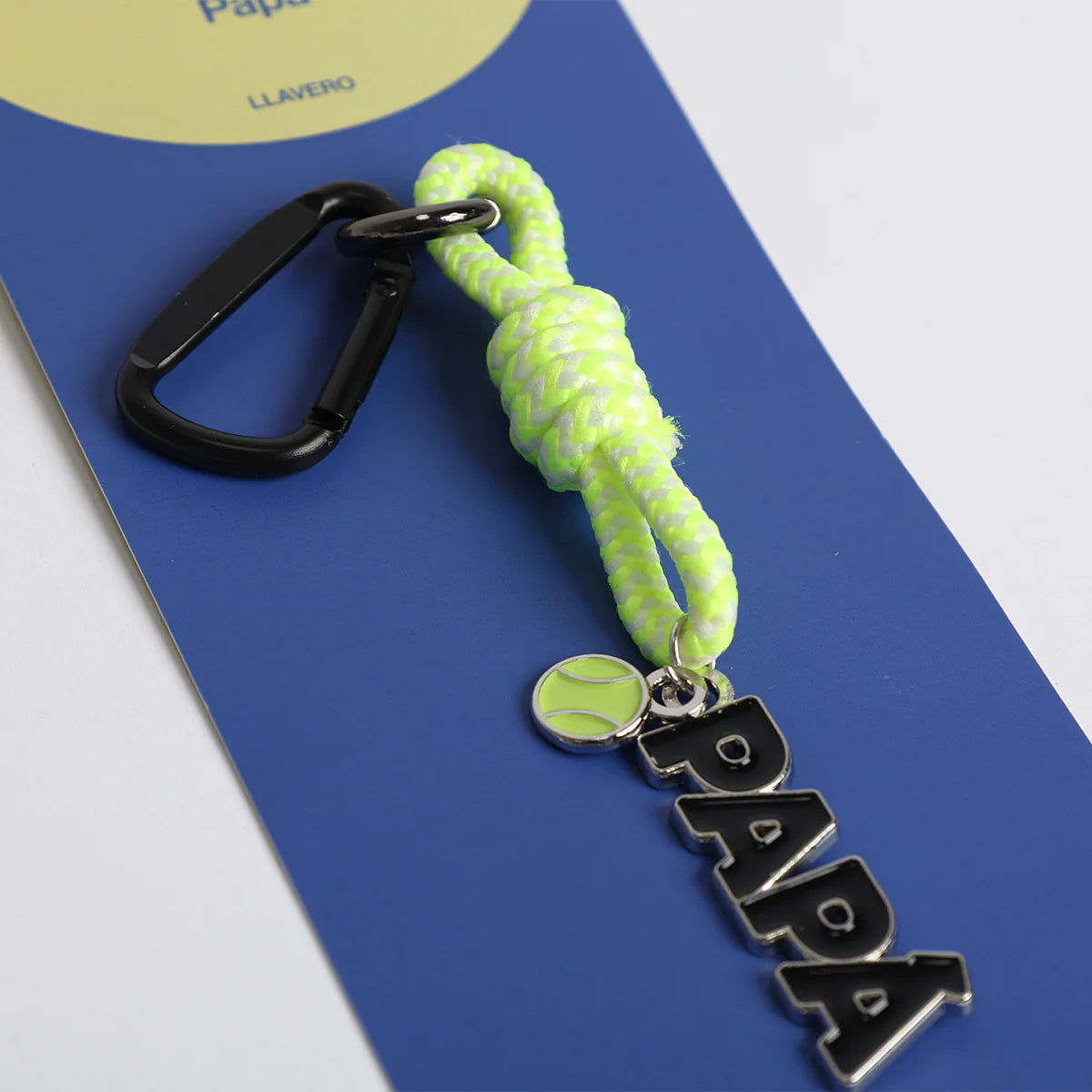 Llavero metálico · papá