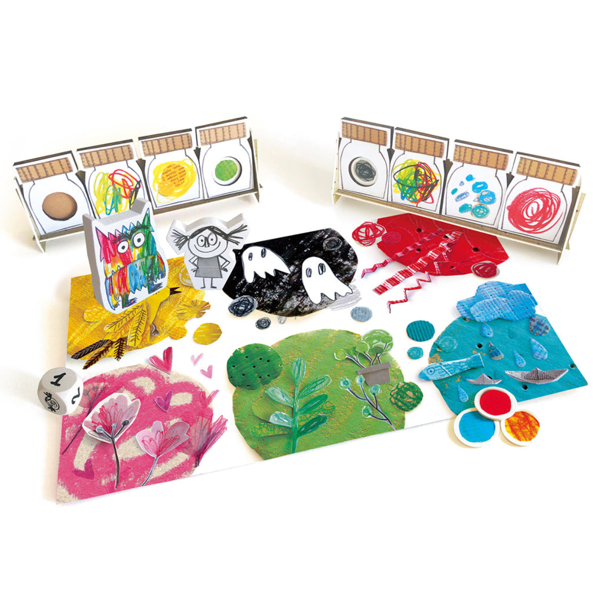 El monstruo de colores ¡juego de mesa!