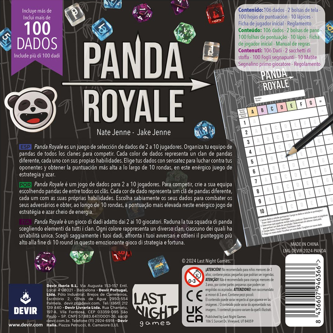 Panda royale
