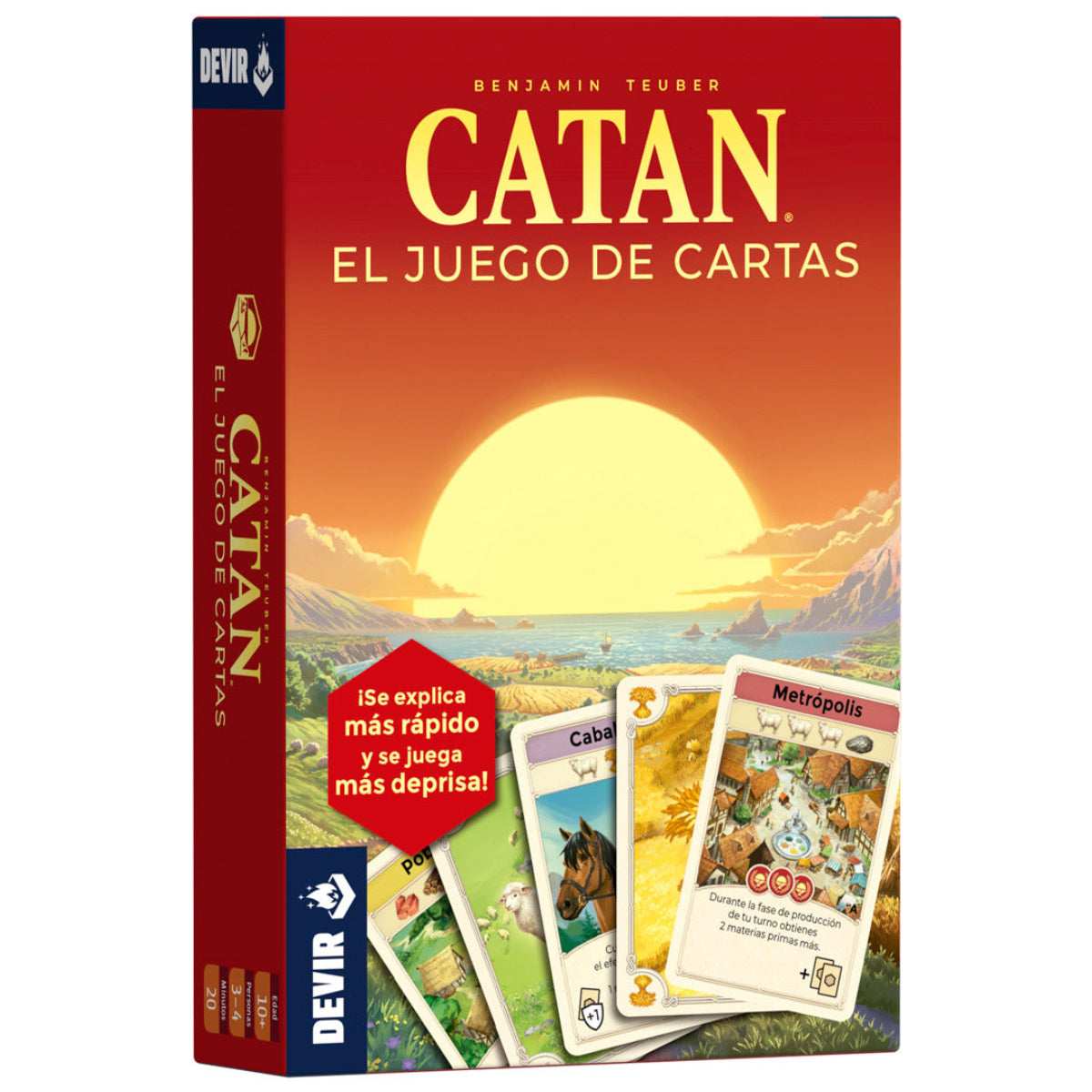 Catán ¡juego de cartas!