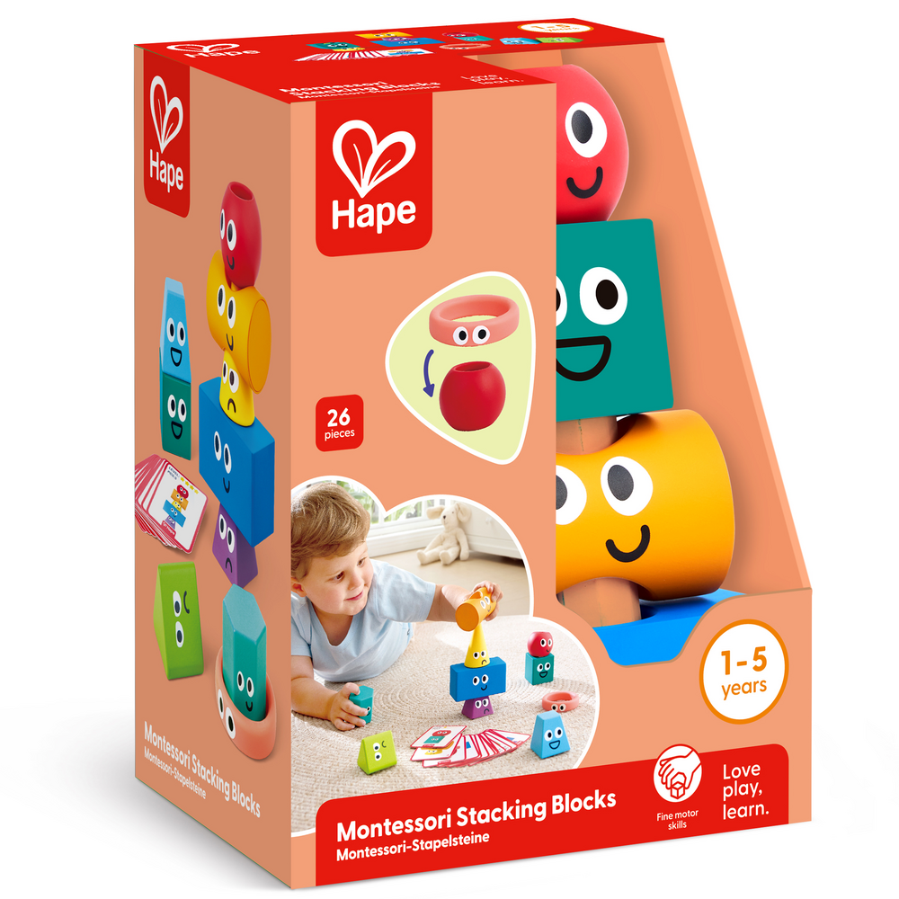 Bloques apilables MONTESSORI