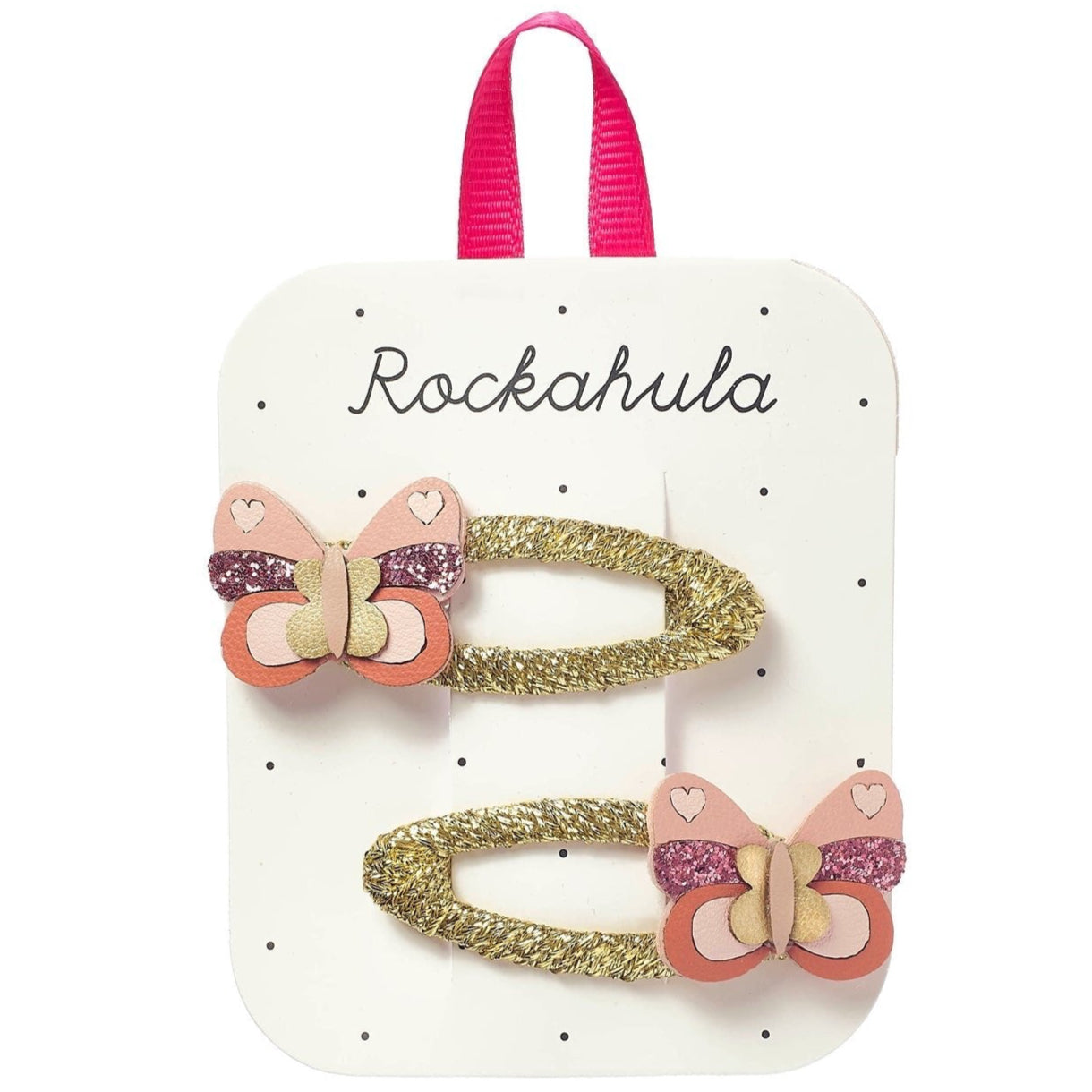 Clips para el pelo ROCKAHULA kids · patchwork butterfly
