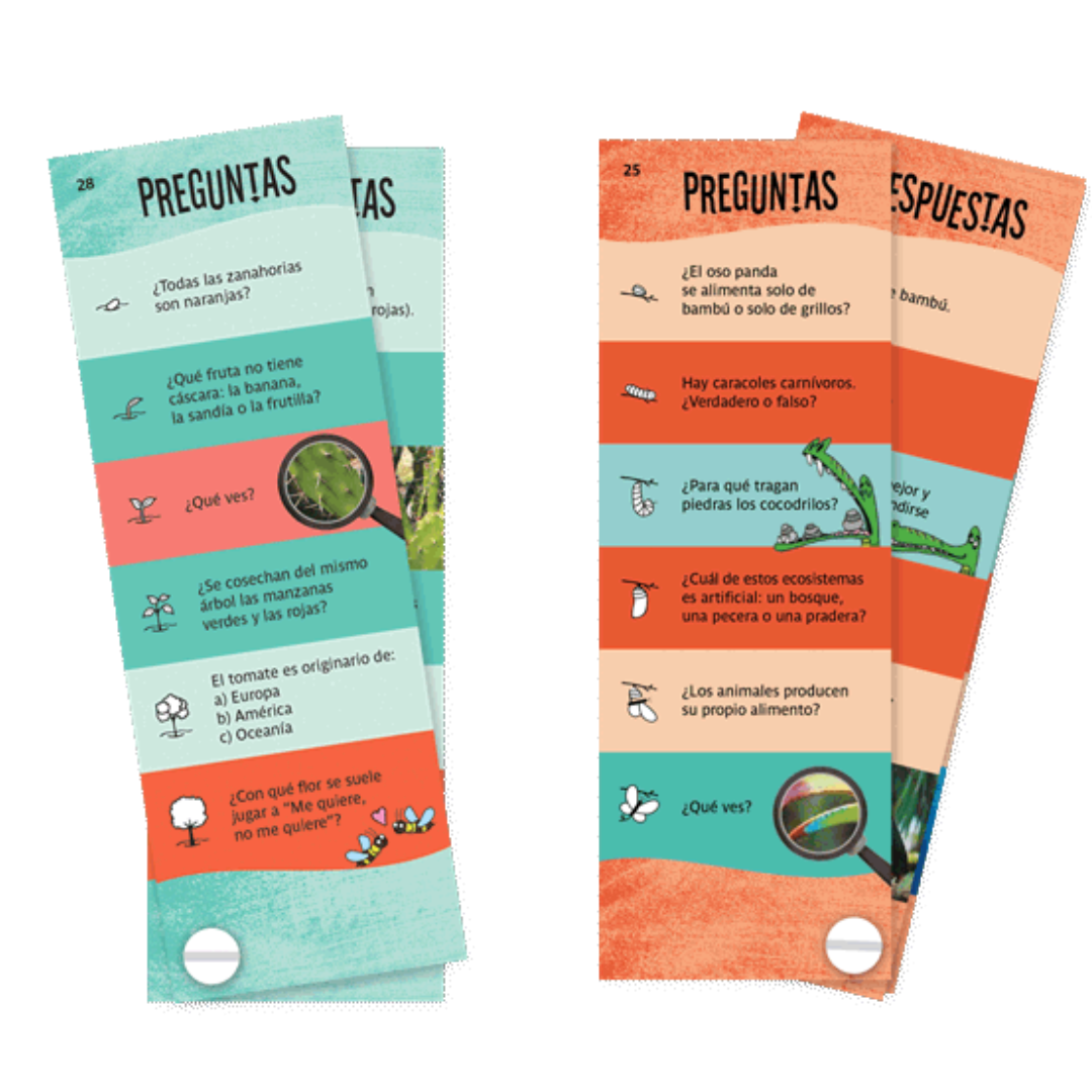 Abremente 2 en 1 · animales y plantas