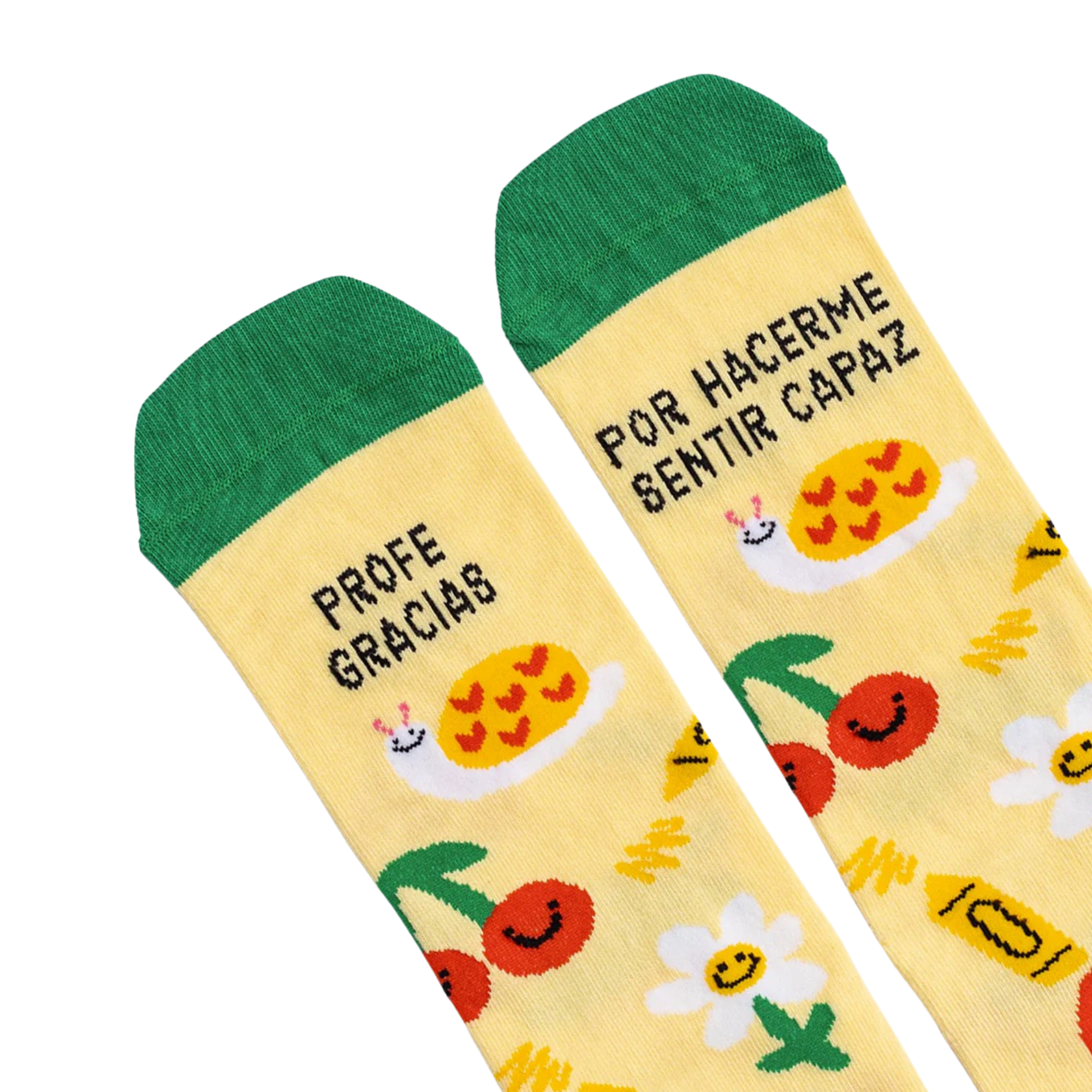 Calcetines · profe, gracias por hacerme sentir capaz